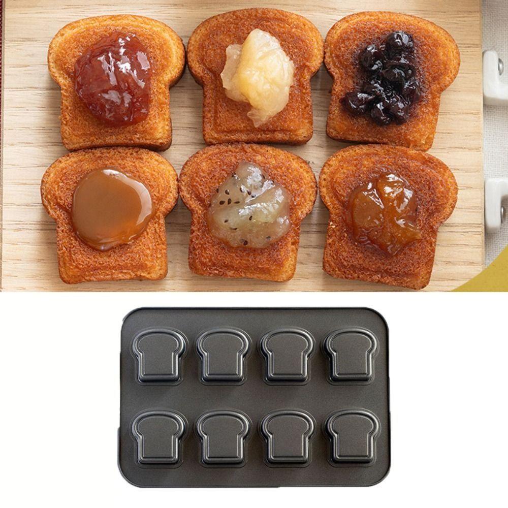 Nonstick Madeleine Cake Baking Pan 6/8 Cavity Dessert Baking Tray Bread Baking Mold Household