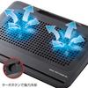 SANWA SUPPLY Охлаждающая подставка для ноутбука (с функцией турбо) TK-CLN19U