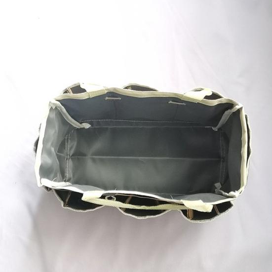 Сумка для хранения садового инвентаря с эргономичной ручкой, большой вместимостью, множеством карманов, водонепроницаемый, универсальный органайзер для хранения