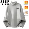 JEEP SPIRIT Men's Thermal Fleece Crew Neck Sweatshirt