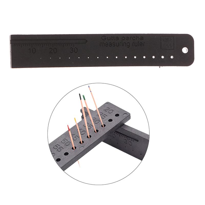 Стоматологические эндодонтические линейки для гуттаперчевых наконечников Калибровочная измерительная линейка Шкала измерения диапазона Эндодонтические инструменты Стоматология