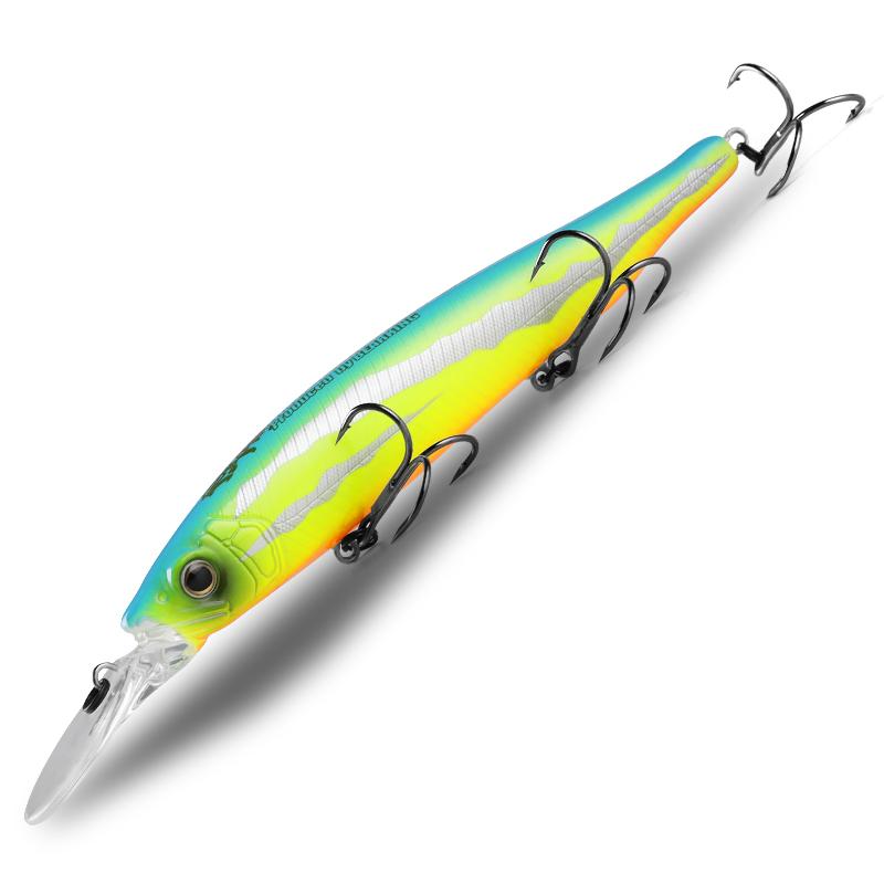 BEARKING 128 мм, 22,9 г, глубина 2–3 м, воблер, верхняя рыболовная приманка, жесткая наживка, качественные крючки гольяна, рыболовные аксессуары для рыболовных снастей