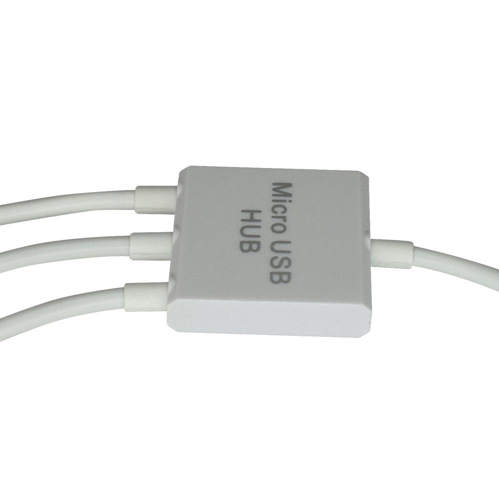 3-портовый USB-хаб V8 OTG для мобильных устройств - Подключает U-диск, клавиатуру и мышь