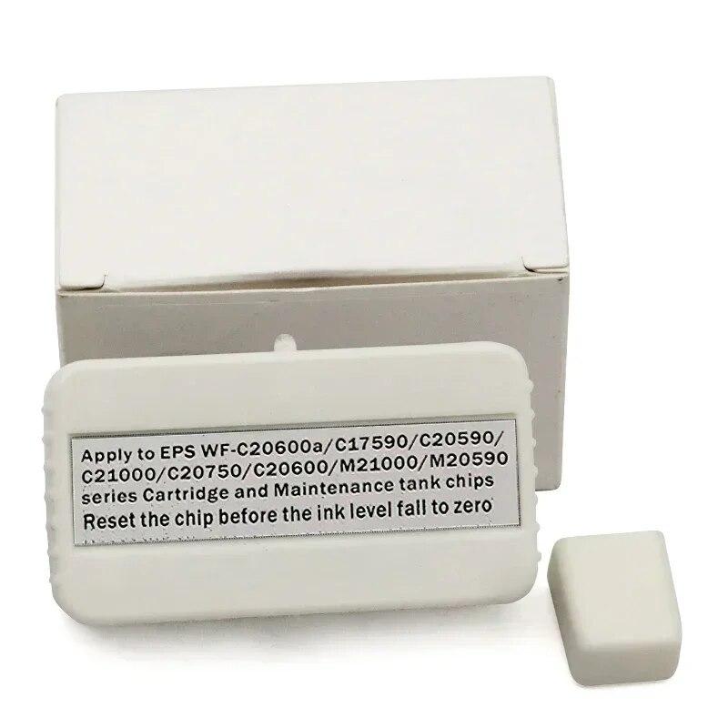 Чип-декодер T6713 для Epson C20750a C20600a M20590a C17590a C21000a C20750 C20590a, коробка для обслуживания чернил, встроенный декодер