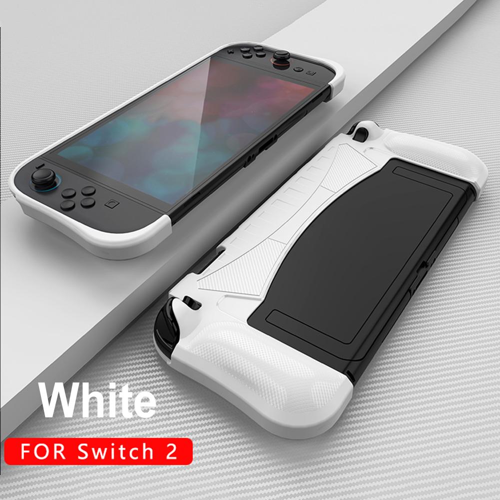 For NS2 Game Console Protective Cover Hollowed Bottom Design TPU Console Protect Sleeve Soft Handheld Console Shell Friend Gift