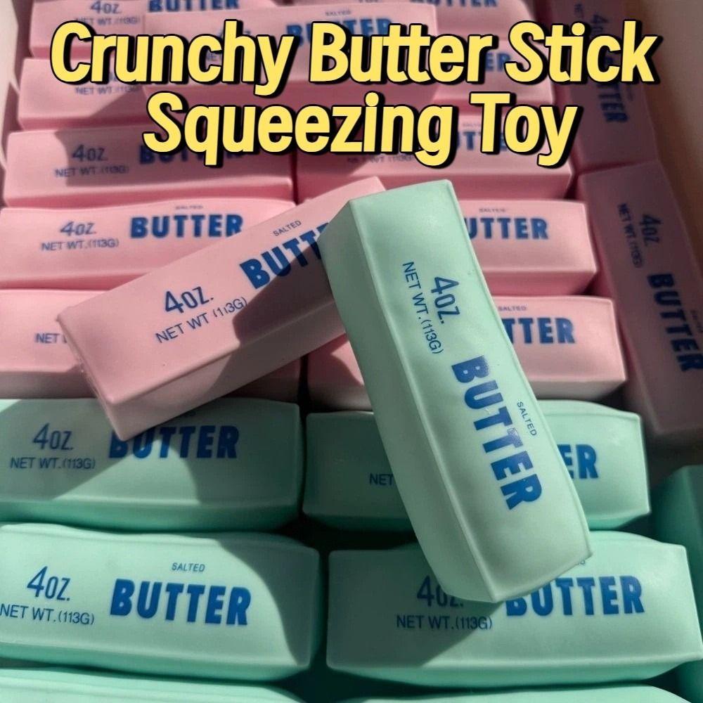 Crunchy Crackling Butter Bar Sound Effects Sensory Stress Stick Home Decoration
