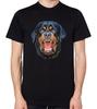 Angry Rottweiler T-Shirt Men Women Unisex Dog Top