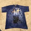 Винтажная футболка The Mountain T Мужская XL Женская Волшебник Пузыри Фея Тай-дай 2003