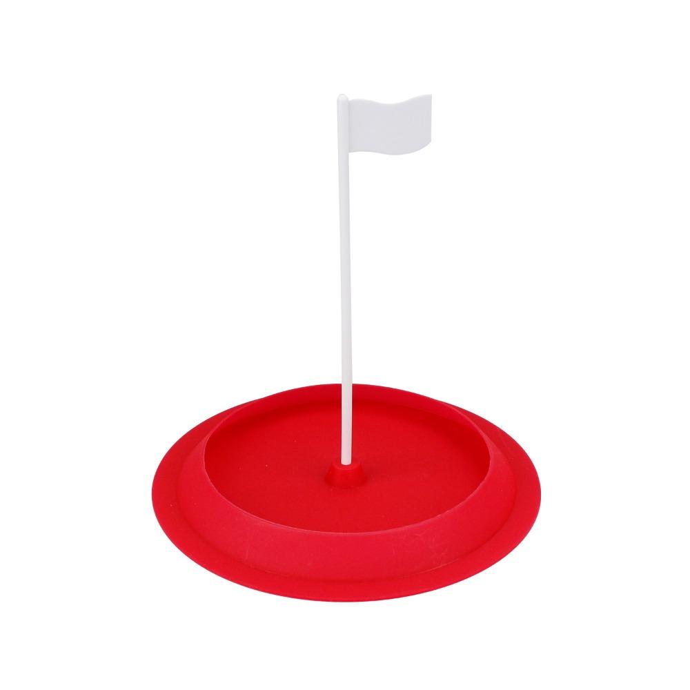 Hole and Flag Golf Putting Trainer Practice Cups Putter Green Cup Golf Putting Cup  Outdoor/Indoor
