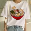 Shiba Inu T Shirt Funny Cute Animal Shirt Funny Graphic Korean Clothing Top Women Ulzzang T