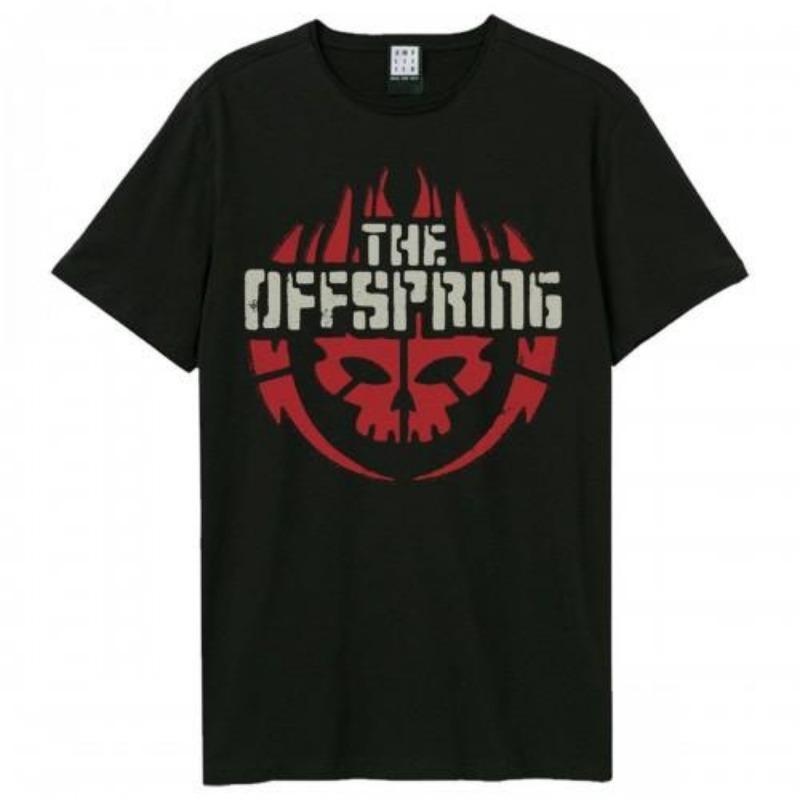 Усиленная унисекс футболка The Offspring для взрослых с логотипом-черепом