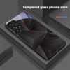 Призма Черный Для Samsung Galaxy S10 20 Plus 21 FE 22 23 24 FE 25 Ultra Черный Закаленное Стекло Чехол для Телефона Жесткий Чехол