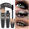 4D Fiber Mascara Длинные черные ресницы для наращивания ресниц Водостойкий макияж для глаз Наращивание ресниц 4D Silk Fiber Lash Mascara Rimel