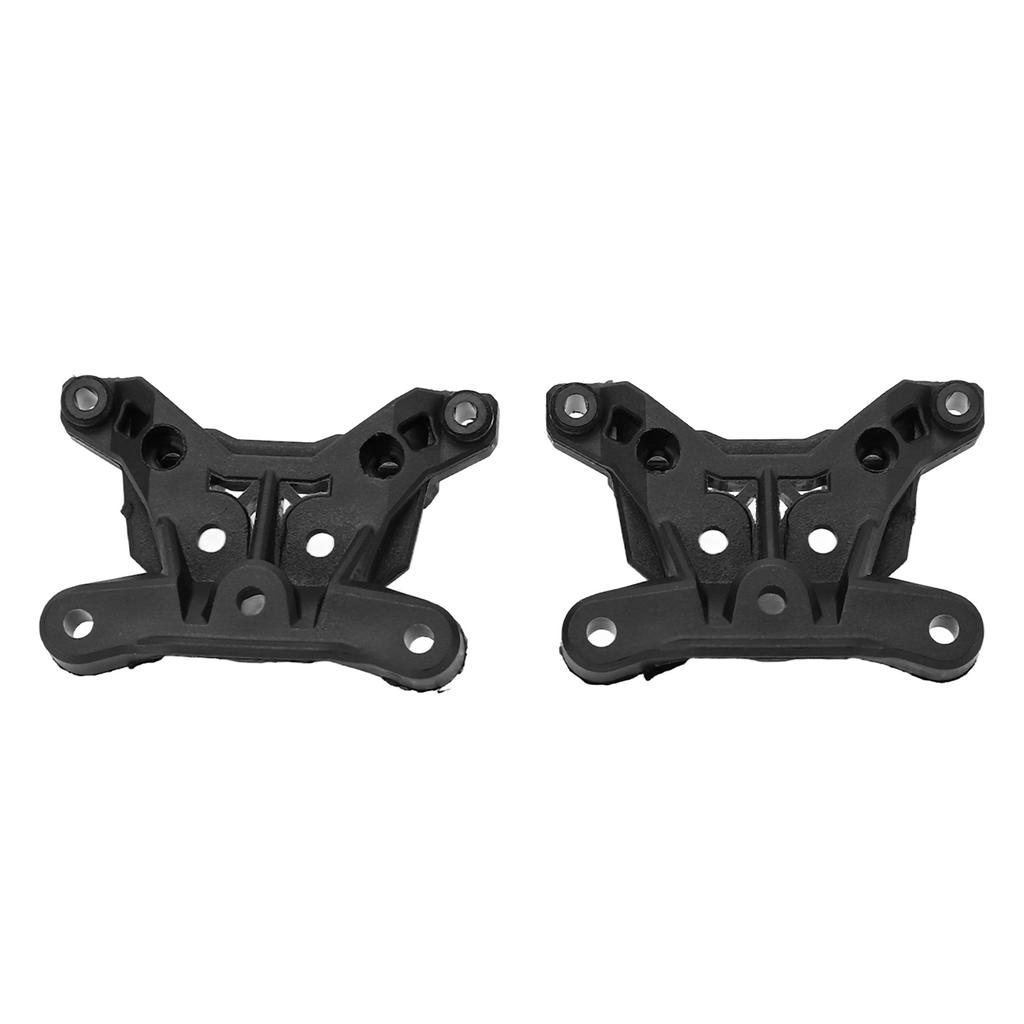 2PCS Front Rear Universal Shock Absorbant Mounts for SCY 16101 16102 16103 1/16 RC Car Black