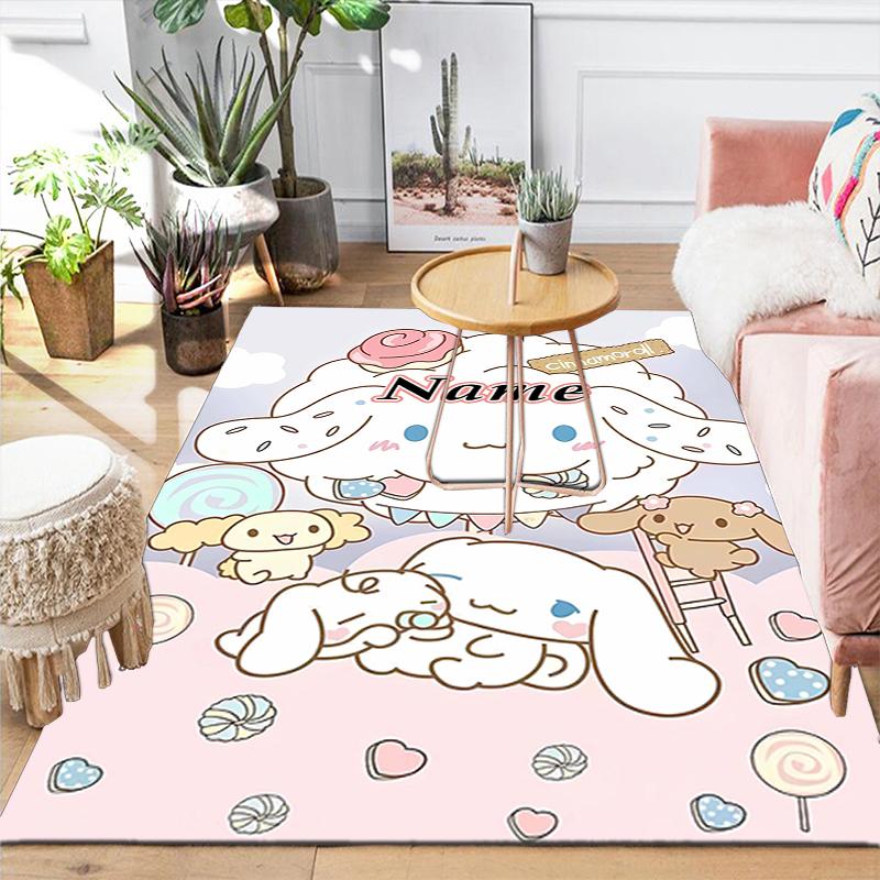 Custom 1Pc Hello Kitty Party Rug Office Carpet Indoor Outdoor Entrance Doormat Nonslip Soft And Comfortable Living Room D2915308
