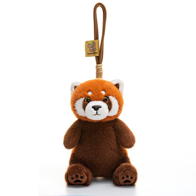 Панда Карманный Милый Питомец Зоопарк Плюшевые Игрушки Рюкзак для Девочек Подвеска Щенок Активность Пингвин Подарки