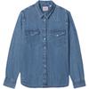 Levis American Casual Простая джинсовая рубашка с длинным рукавом на пуговицах Женские рубашки 86832-0053