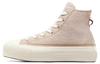 Кеды Chuck Taylor All Star Wmns на платформе High 'Искусственный мохер - Белый' Женские A07944C