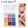 HANDAIYAN Flashing Stage Makeup New Year's Day Performance Nightclub Shiny Patch Nine Color Sequy Eyeshadows