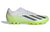 adidas X Crazyfast.1 Artificial Grass Cleats 'Cloud White Solar Green' IF0161