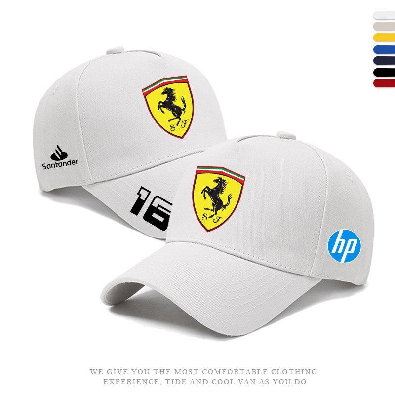Для Ferrari Печать Логотип Мода Уличная Летняя Спортивная Шляпа Бейсболка Весна Осень Регулируемая Солнцезащитная Шляпа Наклейка Аксессуары