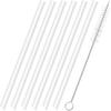 Replacement Straws Compatible with Stanley IceFlow Flip Straw Tumbler 30 oz,64 oz-Accessories included 6 Straws,1 Cleaning Brush(Not For Stanley Ice