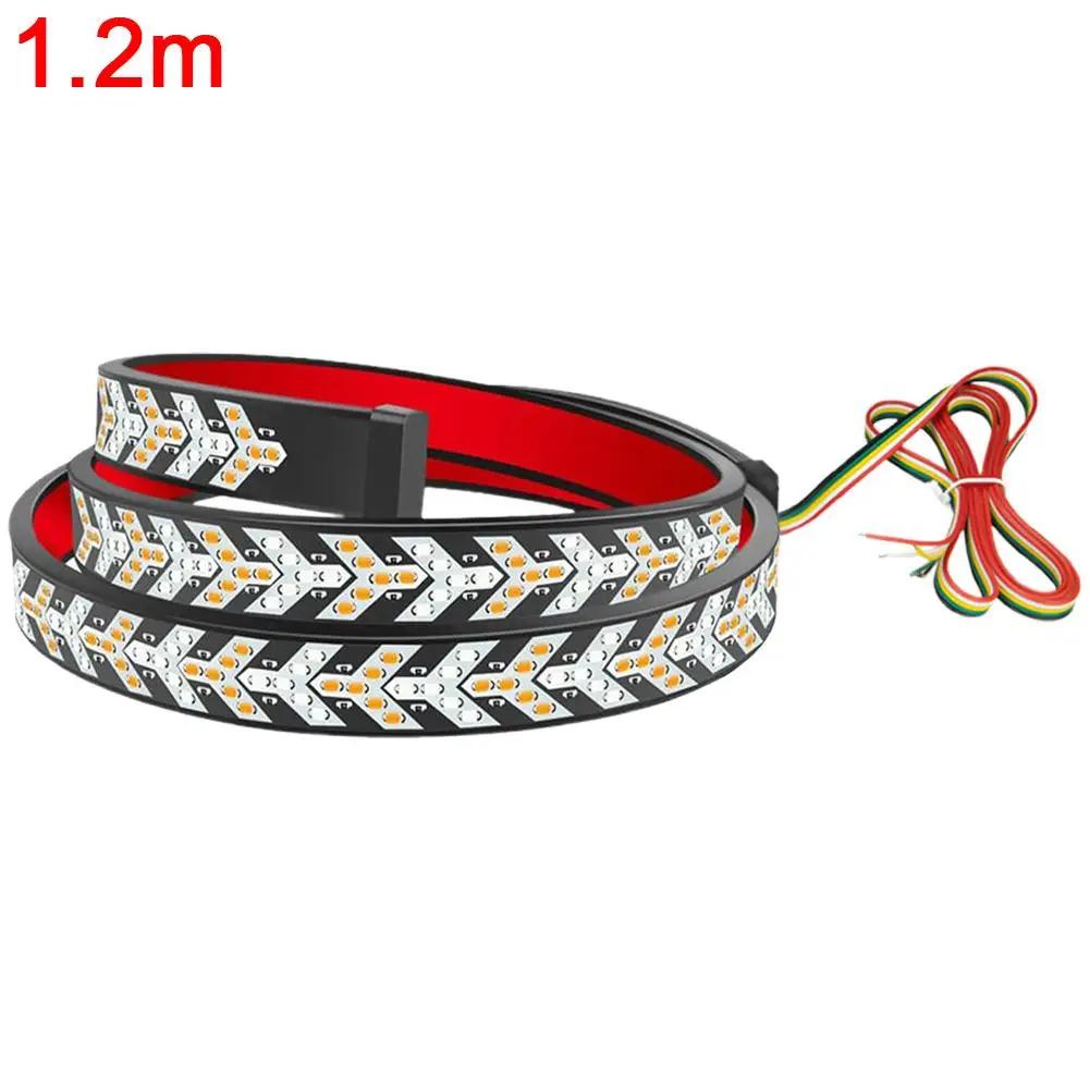 12-24 В автомобильный грузовик светодиодный фонарь для задней двери полоса указатель поворота динамический задний фонарь предупреждение тормозная полоса течет P1B8