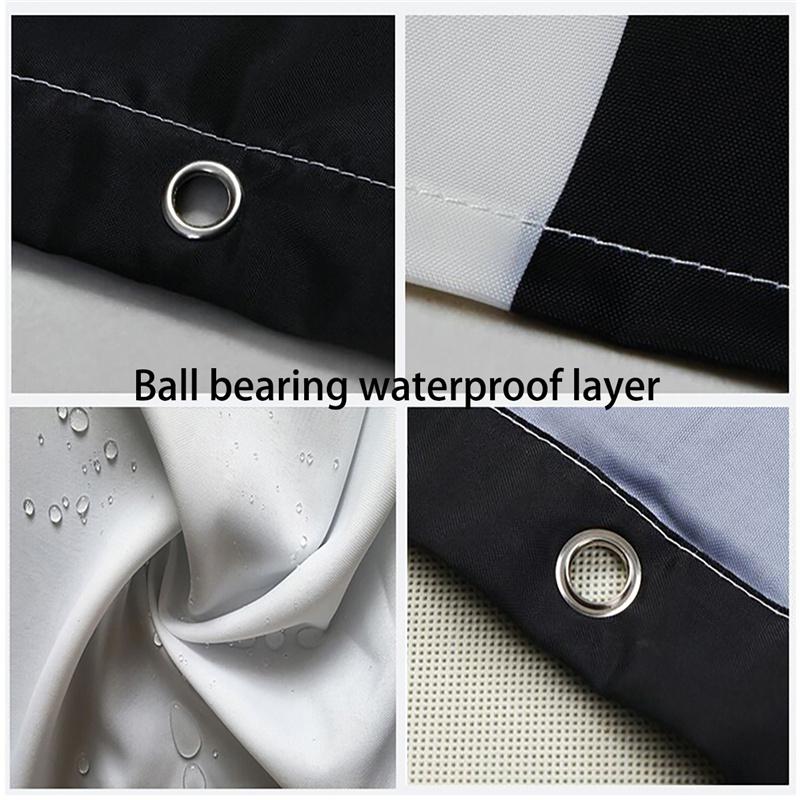 Творческий градиентный принт полиэстер занавеска для душа утолщенная водонепроницаемая устойчивая к плесени ванная перегородка универсальная занавеска