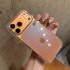 Роскошный прозрачный силиконовый чехол с блестками и стразами для For Iphone 17 Air 16 15 14 Plus 13 11 12 Pro Max Прозрачная мягкая ТПУ крышка Funda