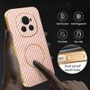 For Honor Magic6 5G Phone Case Carbon Fiber Textured Electroplated TPU Back Cover