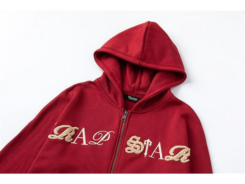 Комплект Trapstar: Худи и Штаны с Вышивкой - Унисекс, Зимний, Вельветовый, Тренд