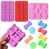 Candy Cookies Puppy Dog Paw Ice Cube Tray Cake Making Chocolate Baking Mould Silicone Molds