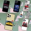 Спортивный автомобиль JDM Чехол для дрифта для iPhone 16 Pro Max 15 14 12 11 13 17 Pro Max Plus 12 13 Mini 16e 17 Air Задняя крышка