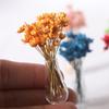 Mini Flower Vase Elegant Decoration Compact Doll House Mini Flower Bowl
