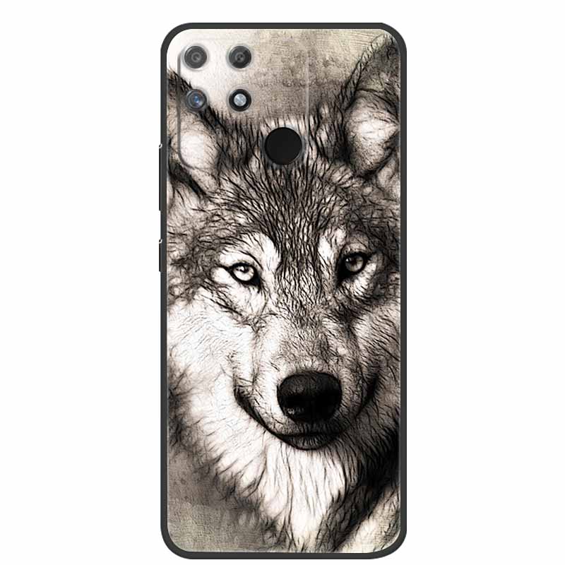 For Redmi 10C Case Redmi10C Black Soft Silicone Phone Case For Xiaomi Redmi 10C Back Cover Case Redmi 10 C Power Funda POCO C40