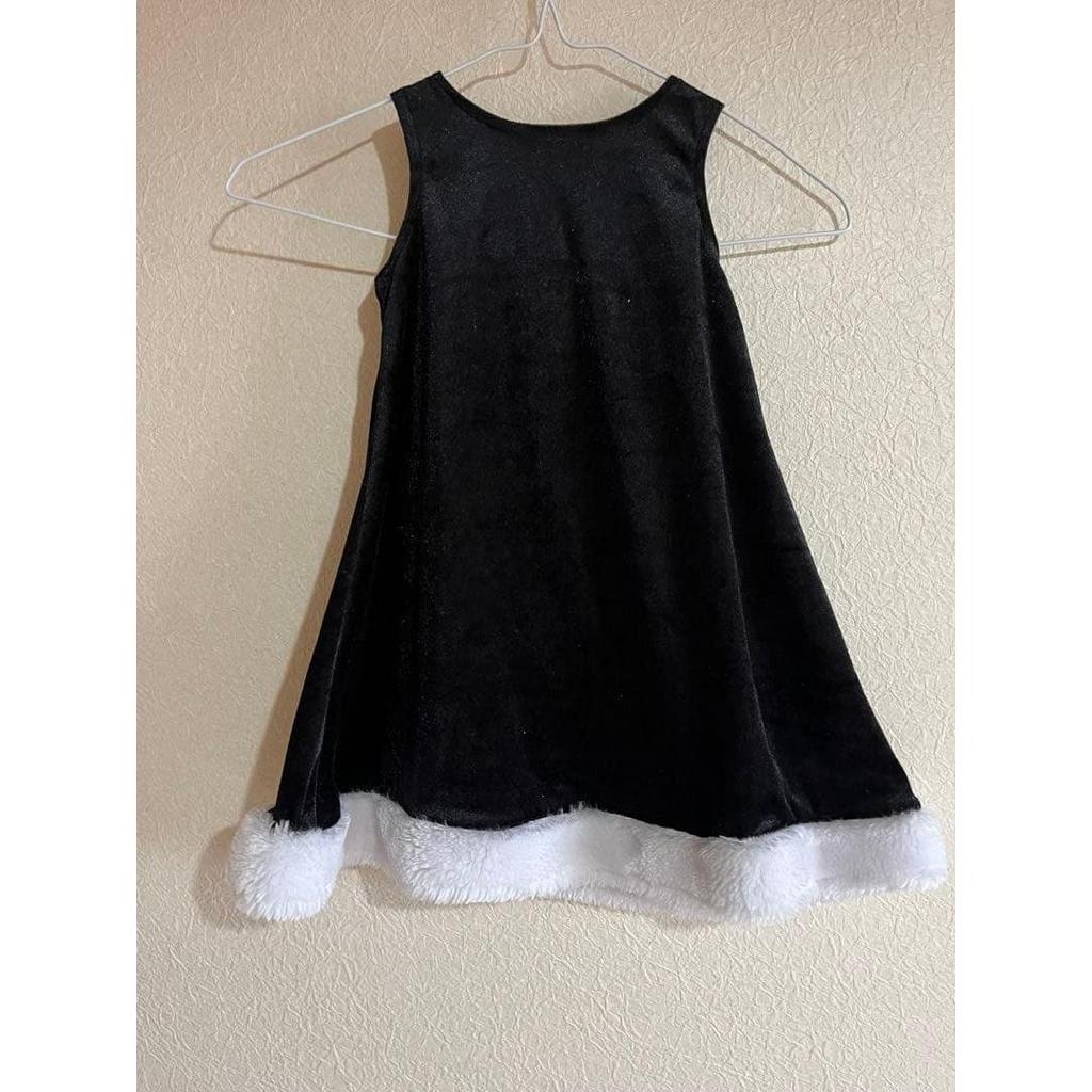 Used Cruella 90cm~ Halloween Costume 101 Dalmatians with Red Gloves and Hair