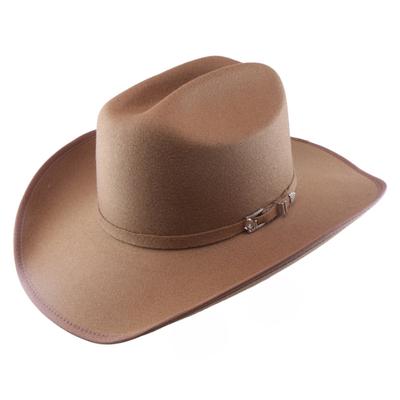 Осень и Зима Мужская Шляпа Рыцаря Фетровая Шляпа Имитация Шерсти Горб Коровья Голова Пряжка Западная Ковбойская Шляпа