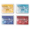 Colorful Ink Pads Set - 6 Vibrant Colors for Stamping, DIY Journal & Scrapbook Decoration (Non-Toxic)