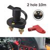 AD 12V Изолятор-отключатель основной клеммы аккумулятора Автомобильный выключатель питания для модифицированного автомобиля Выключатель питания аккумулятора автомобиля для грузовика