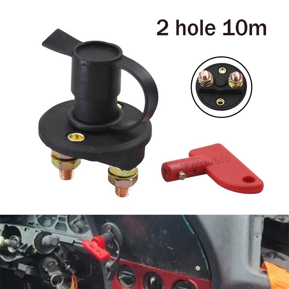 AD 12V Изолятор-отключатель основной клеммы аккумулятора Автомобильный выключатель питания для модифицированного автомобиля Выключатель питания аккумулятора автомобиля для грузовика