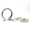 Universal Stainless Steel Car Exhaust Pipe Clamp with V-Type Buckle Flange – 304 Grade