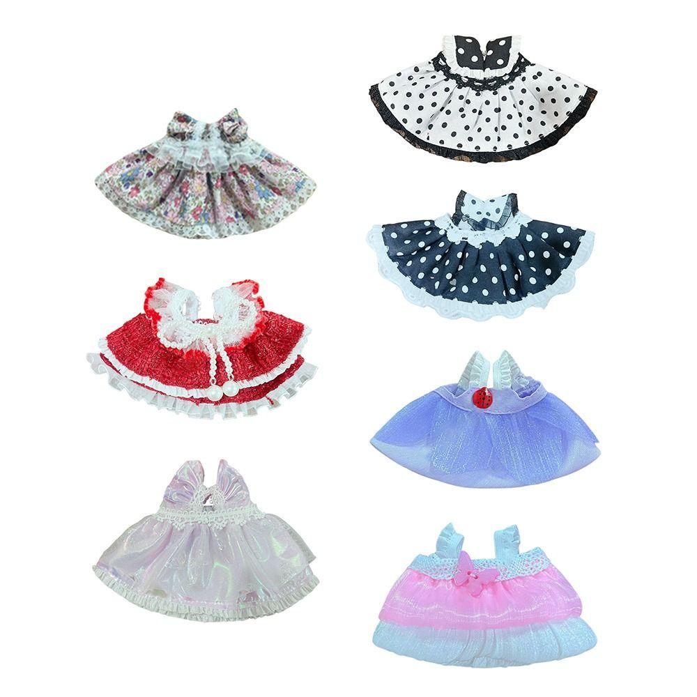 Хлопковые платья принцессы Модные платья Юбка для кукол-идолов EXO Для хлопковых кукол 10~15 см