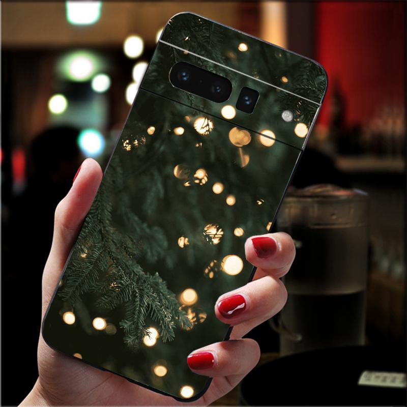 Phone Case For Google Pixel 10 9 Pro XL 9A 8 7 6 Pro Pixel 8A 7A 6A Pixel 8 7 6 5 Christmas Deer Tree Case