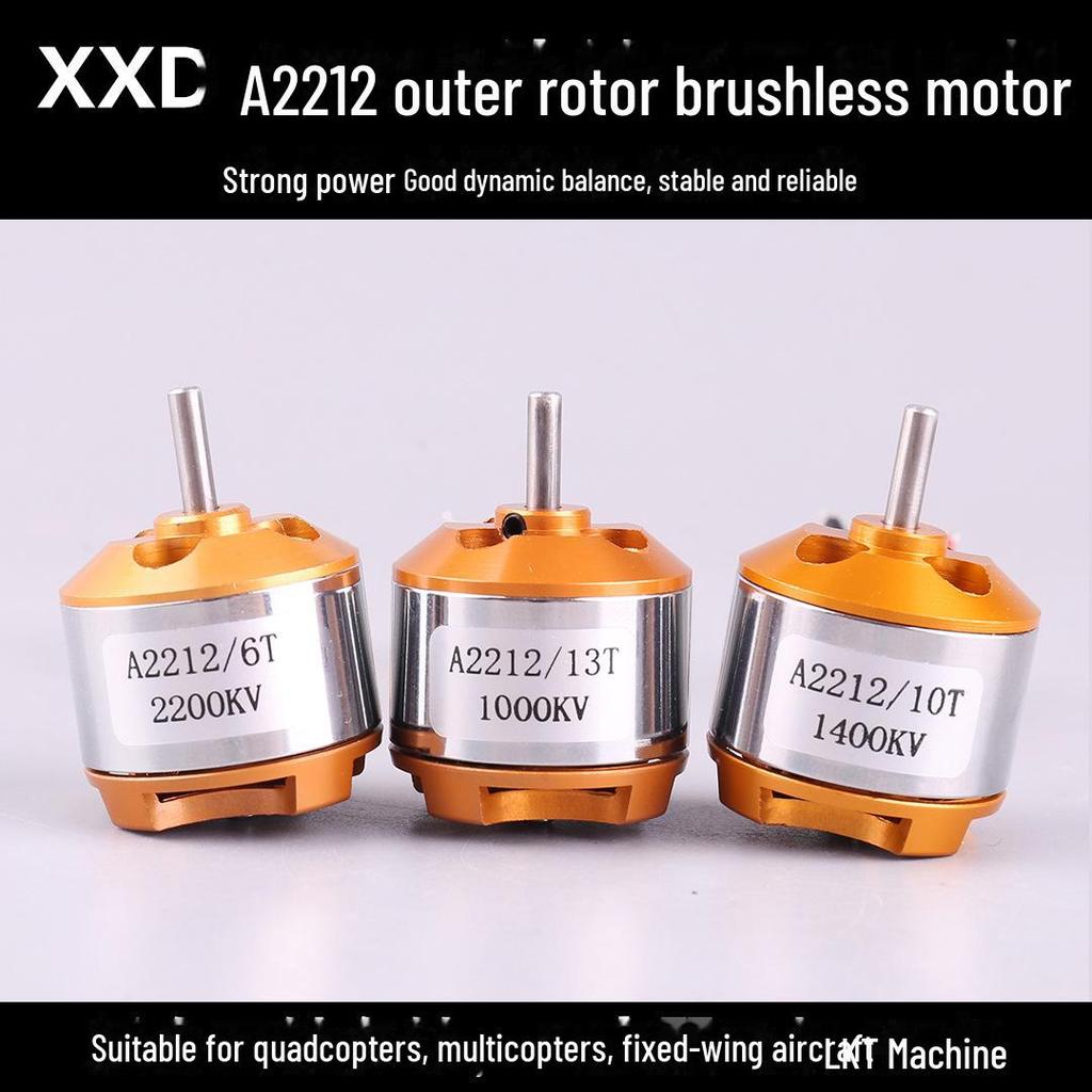 Бесщеточный двигатель XXD A2212 для многоосных и неподвижных самолетов - KV1000/1400/2200