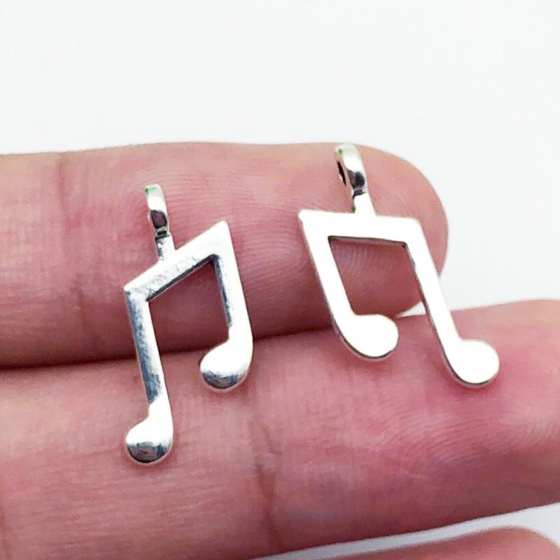 Vintage Music Instrument Charms Alloy Pendant DIY Bracelet Necklace Keychain Craft Jewelry Supplies