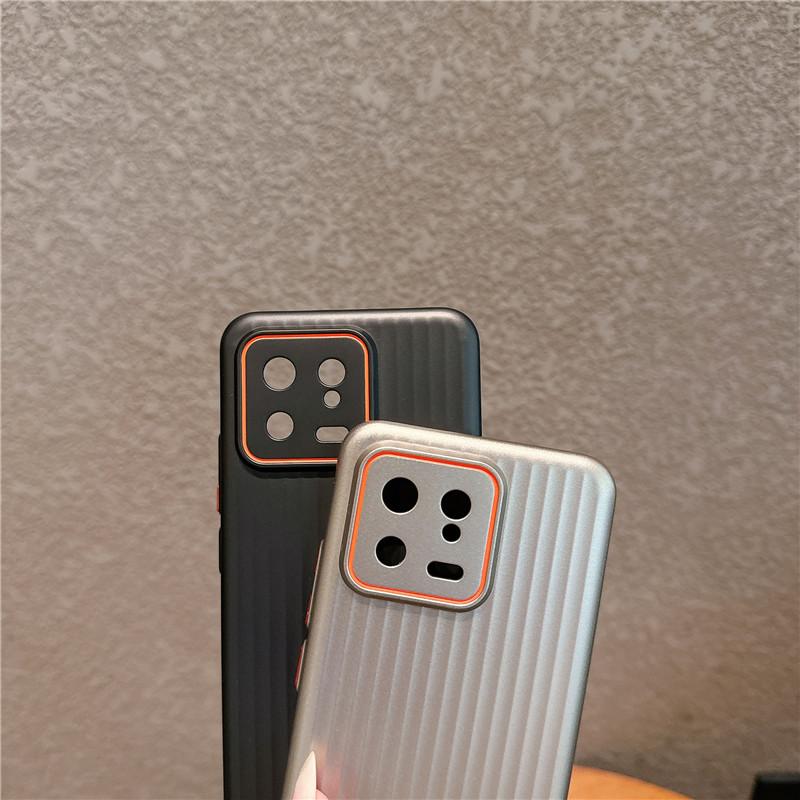 Для Xiaomi 14 13 Pro Ultra рифленое зернистое покрытие металлическая краска анти отпечатки пальцев ПК ударопрочный противоскользящий чехол-накладка