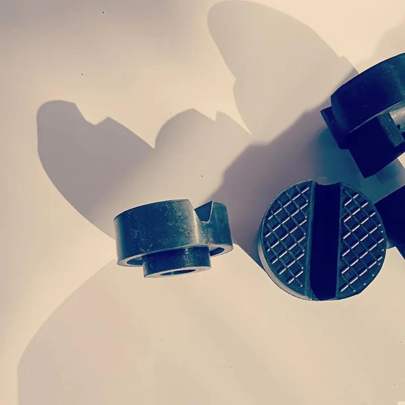 Резиновая подкладка для домкрата, круглая, многофункциональная, износостойкая, прочная, портативная, автомобильная, кронштейн для автомобильного домкрата, универсальные автомобильные принадлежности