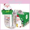 Santa Pattern Claus Paper Gift Box Money Box Christmas Decor Atmosphere Prop