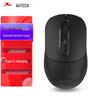 Беспроводная Bluetooth-мышь A4TECH FB10CS, симметричная, перезаряжаемая, бесшумная