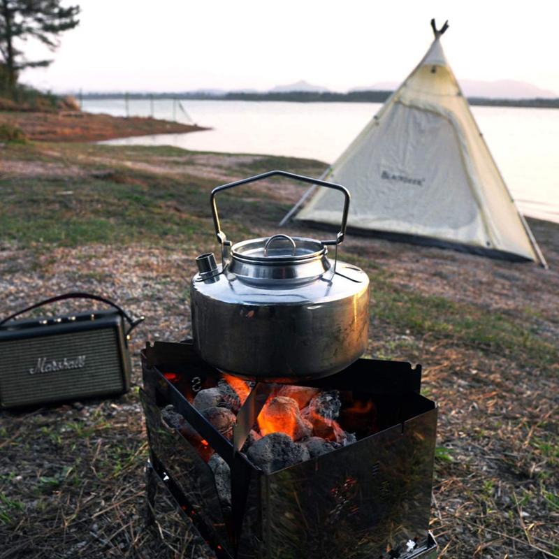 Fire Maple Antarcti Нержавеющая сталь Туристический Кемпинговый Чайник Бушкрафт Наружный Прочный Чайник S304 0.6/1.0/1.2/1.5L 295г